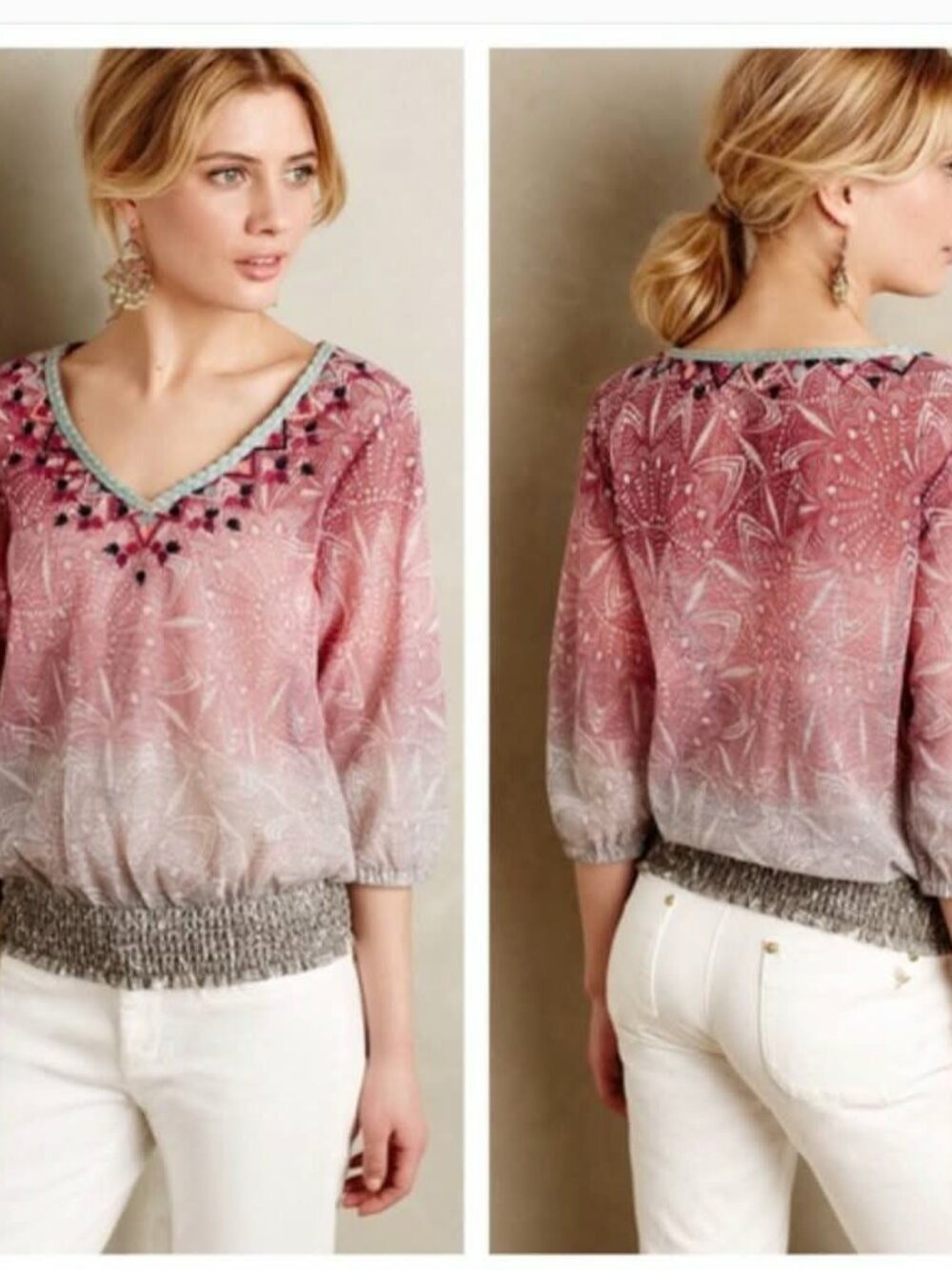 Anthropologie Akemi Kin Blouse NWOT